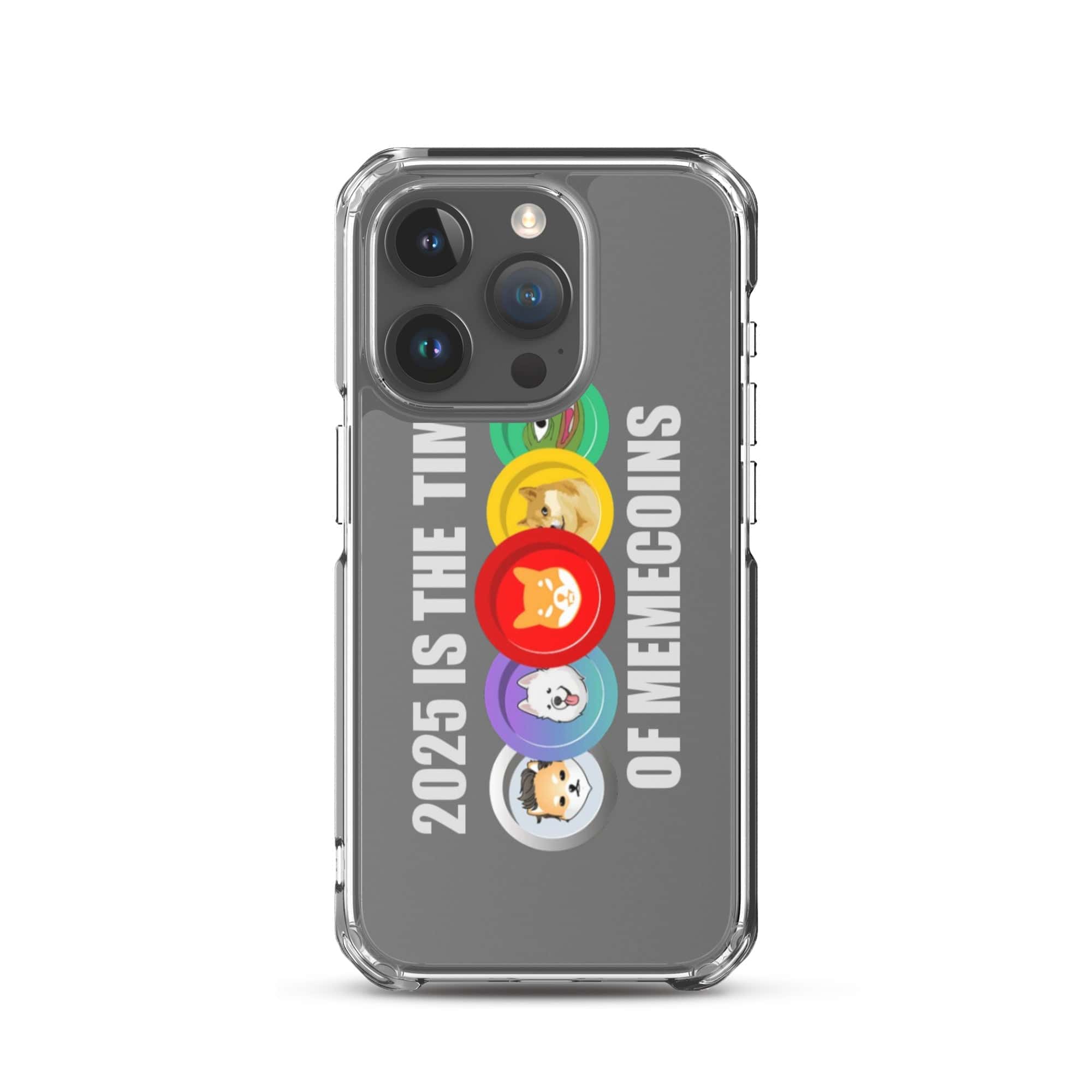 Cover Trasparente iPhone® 2025 Meme Time-Smartphone-Biiply-iPhone 15 Pro-Biiply