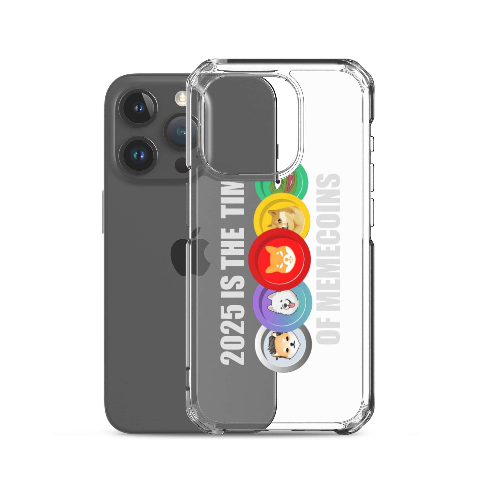 Cover Trasparente iPhone® 2025 Meme Time-Smartphone-Biiply-Biiply