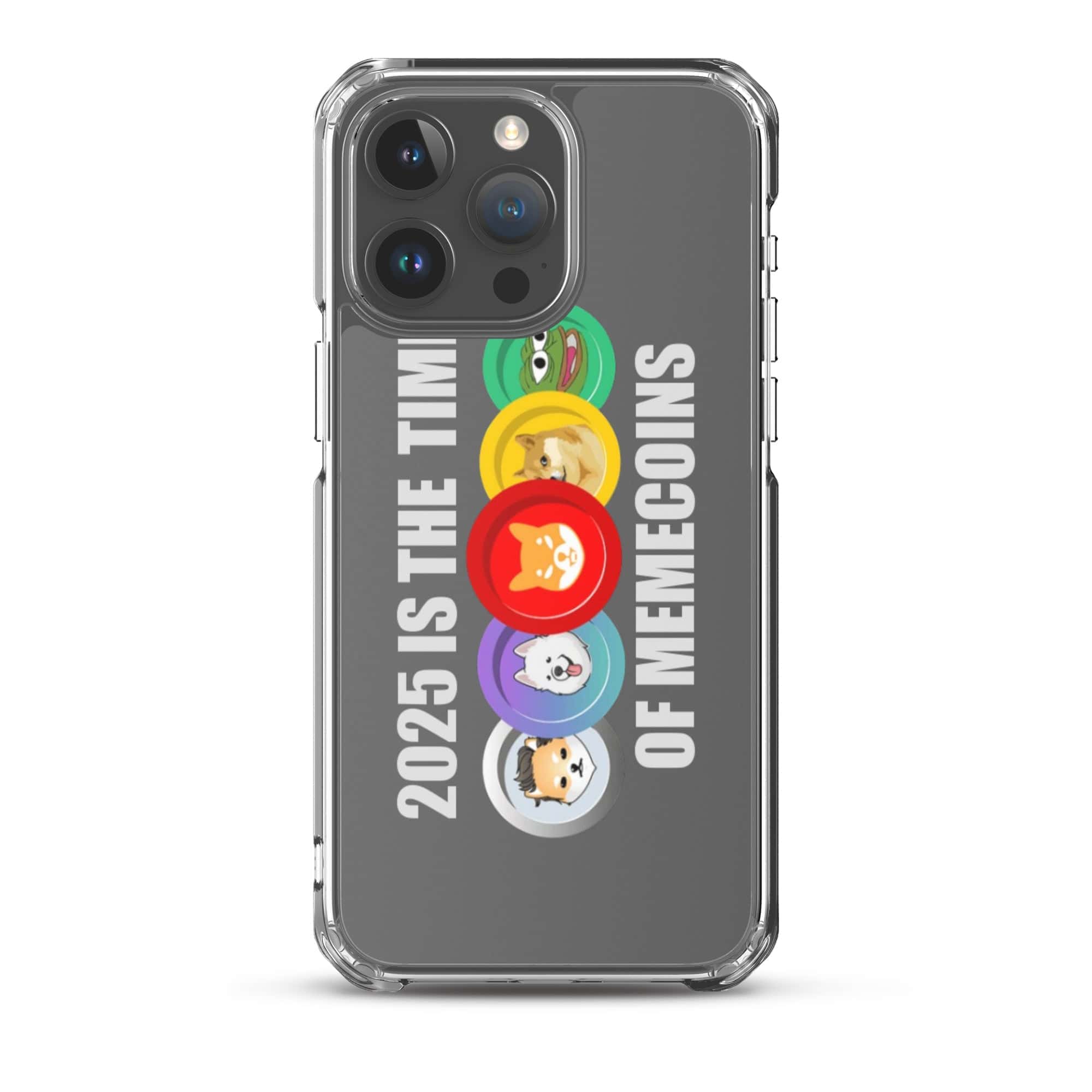 Cover Trasparente iPhone® 2025 Meme Time-Smartphone-Biiply-iPhone 15 Pro Max-Biiply
