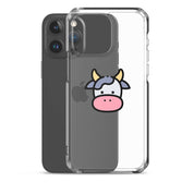 Cover Trasparente iPhone® Cow Face-Smartphone-Biiply-Biiply