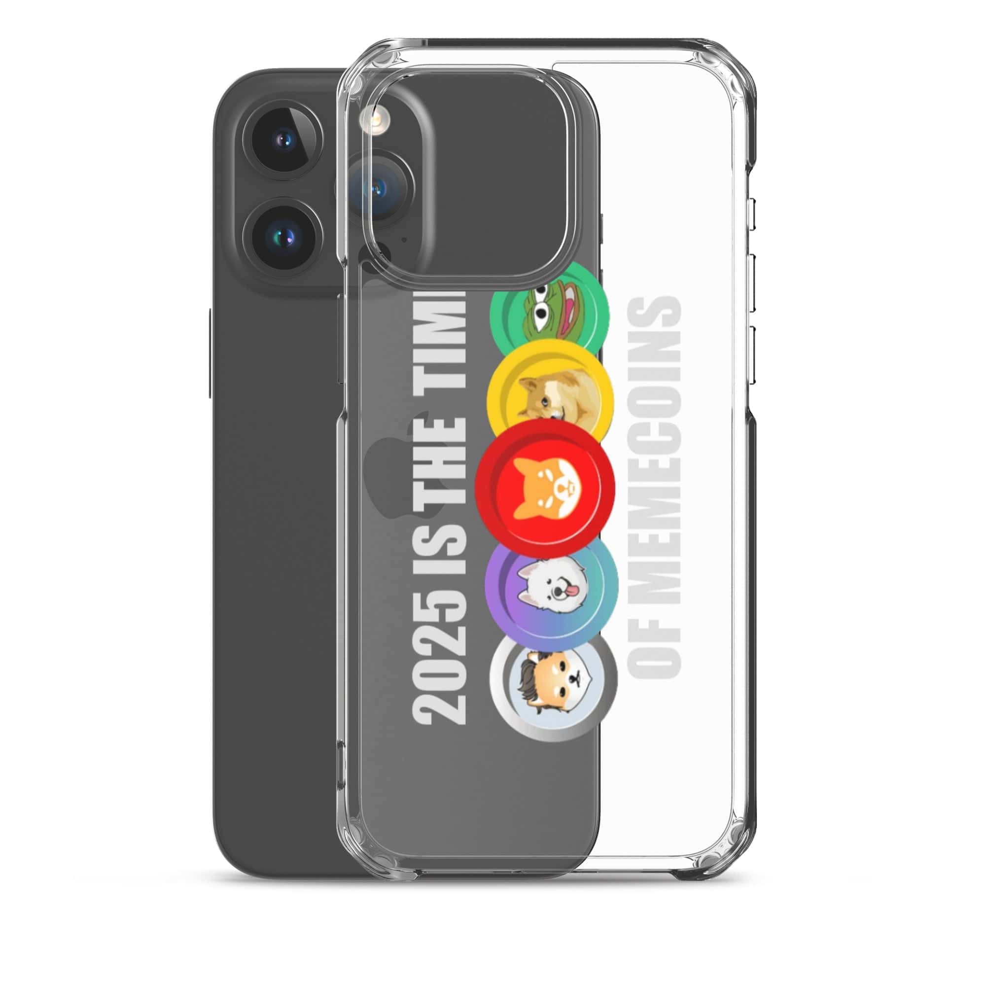 Cover Trasparente iPhone® 2025 Meme Time-Smartphone-Biiply-Biiply