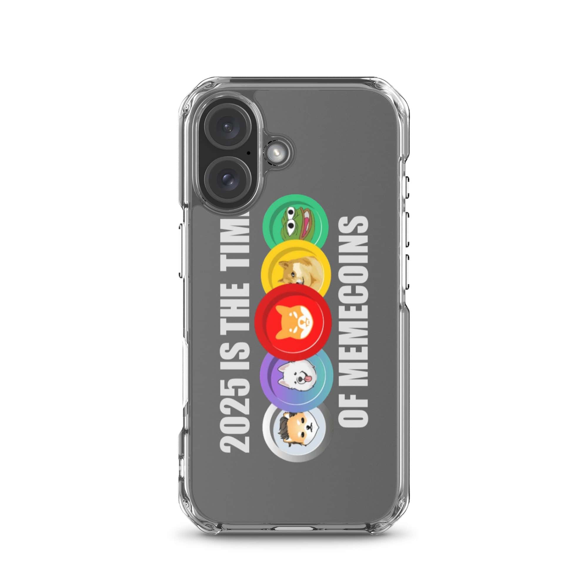 Cover Trasparente iPhone® 2025 Meme Time-Smartphone-Biiply-iPhone 16-Biiply