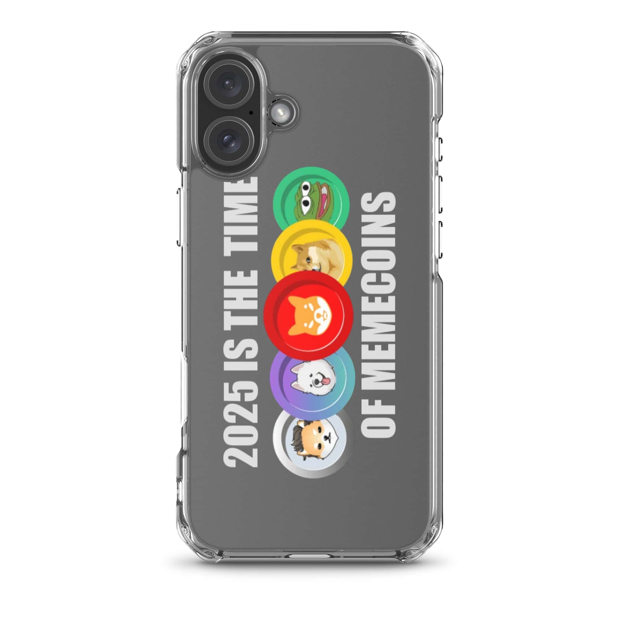 Cover Trasparente iPhone® 2025 Meme Time-Smartphone-Biiply-iPhone 16 Plus-Biiply