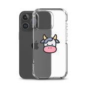 Cover Trasparente iPhone® Cow Face-Smartphone-Biiply-Biiply