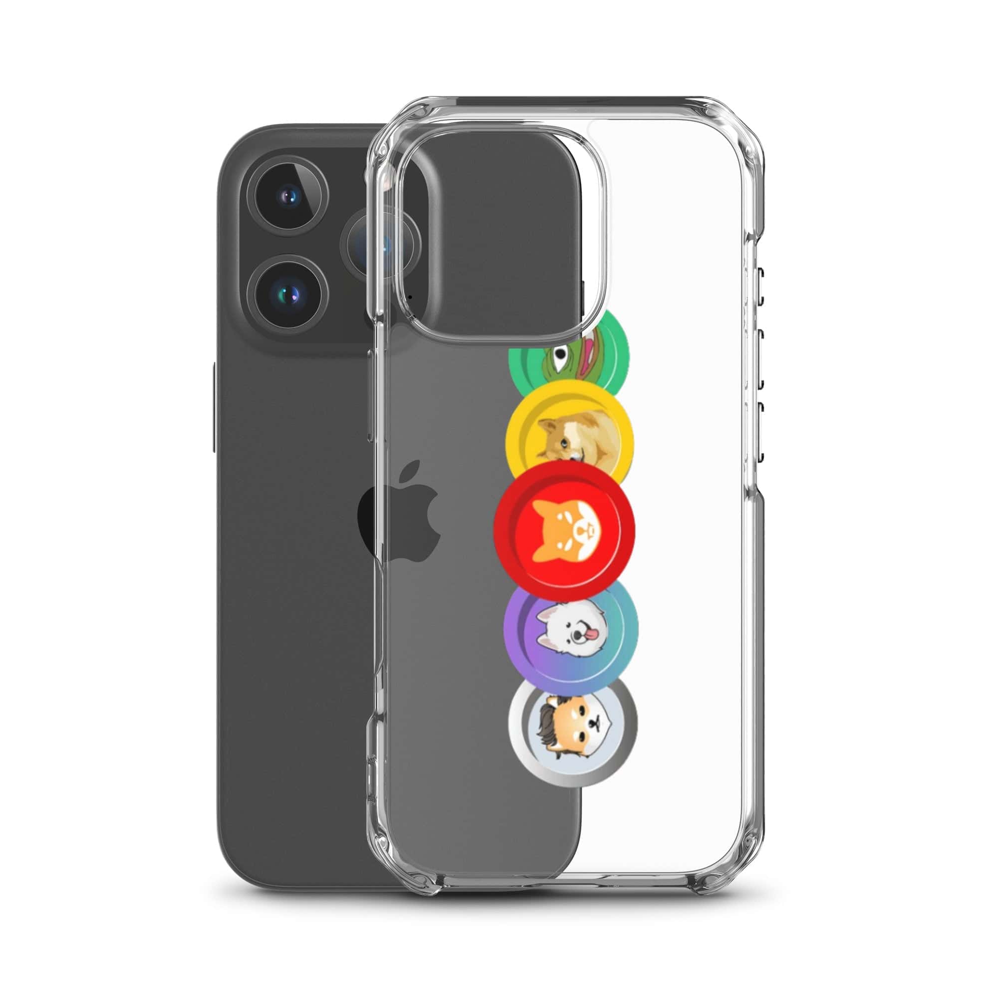 Cover Trasparente iPhone® MemeCoin-Smartphone-Biiply-Biiply