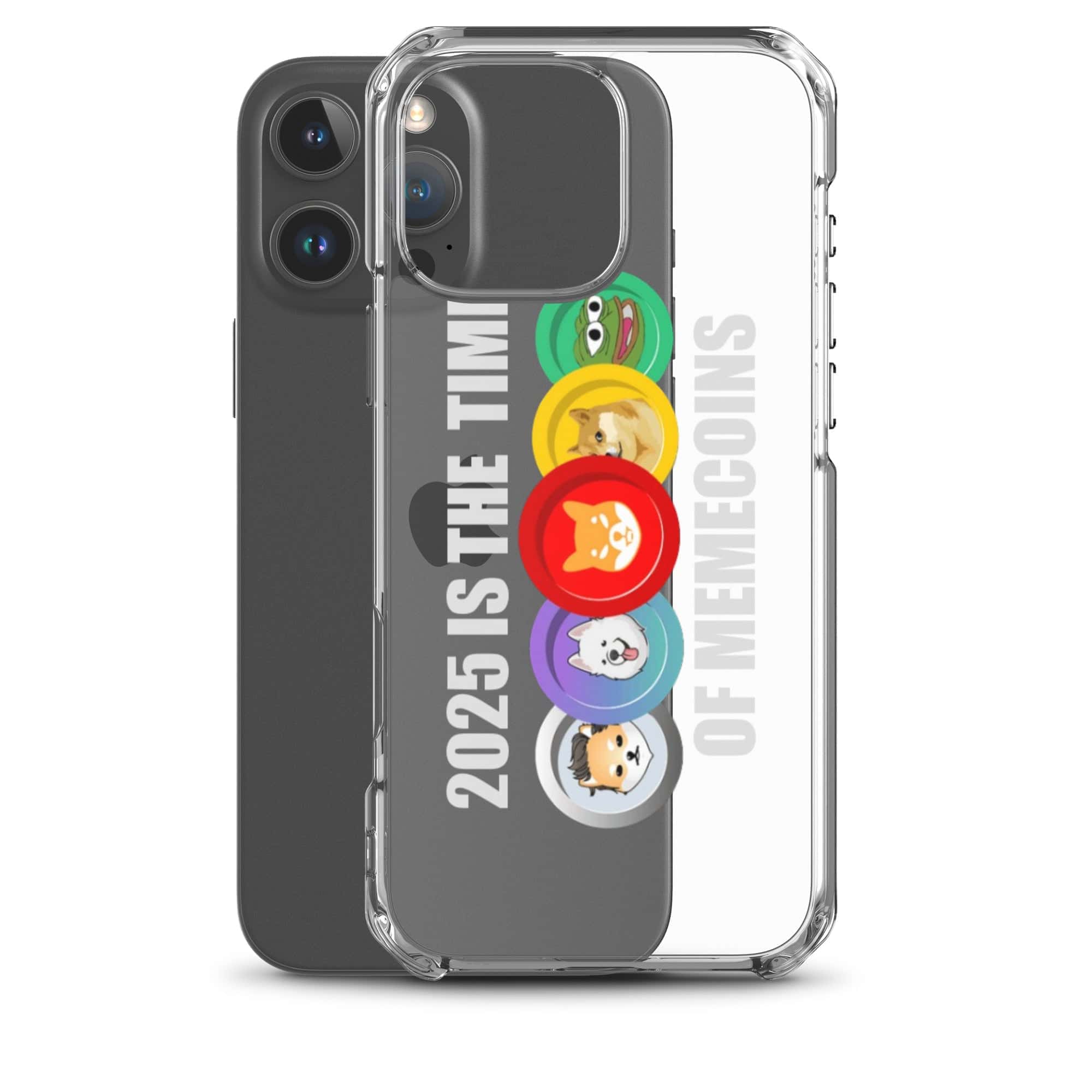 Cover Trasparente iPhone® 2025 Meme Time-Smartphone-Biiply-Biiply