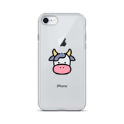 Cover Trasparente iPhone® Cow Face-Smartphone-Biiply-iPhone 7/8-Biiply