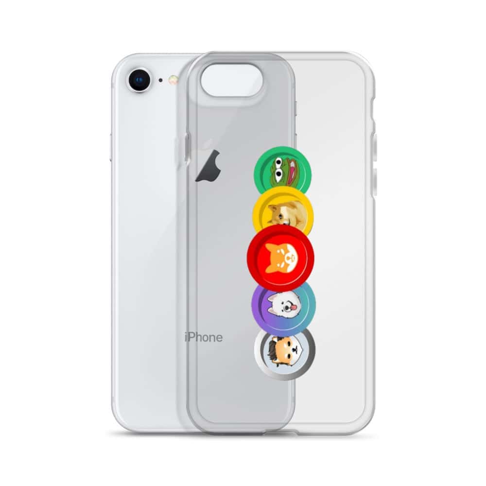 Cover Trasparente iPhone® MemeCoin-Smartphone-Biiply-Biiply