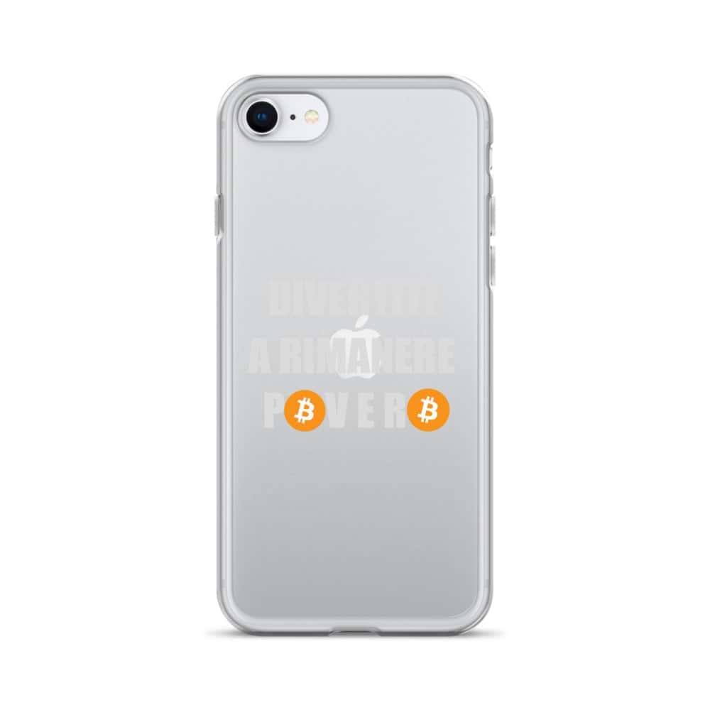 Cover Trasparente iPhone® Divertiti a Rimanere Povero-Smartphone-Biiply-iPhone SE-Biiply