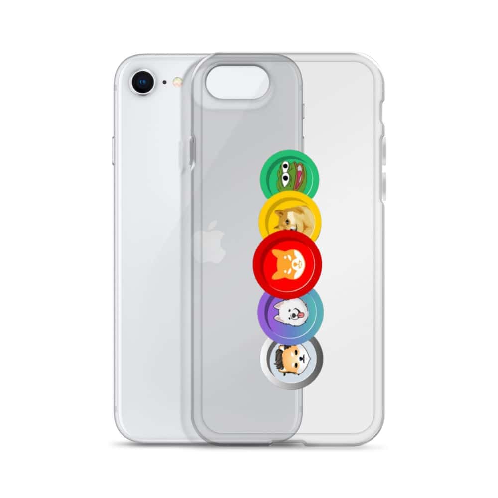 Cover Trasparente iPhone® MemeCoin-Smartphone-Biiply-Biiply