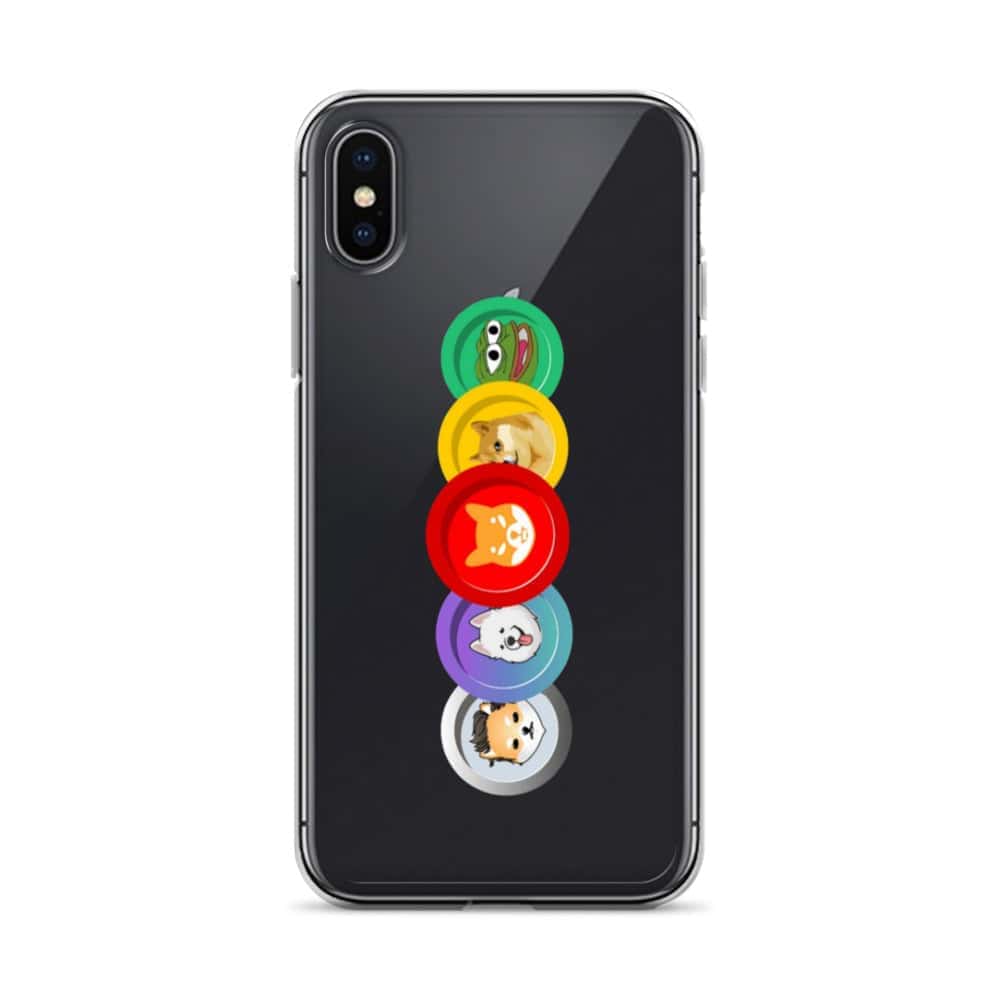 Cover Trasparente iPhone® MemeCoin-Smartphone-Biiply-iPhone X/XS-Biiply