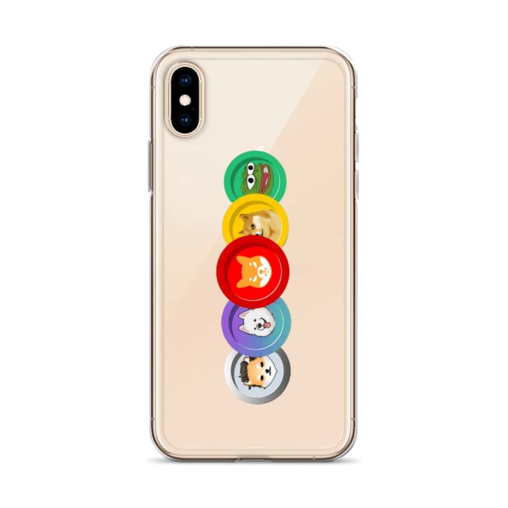 Cover Trasparente iPhone® MemeCoin-Smartphone-Biiply-Biiply