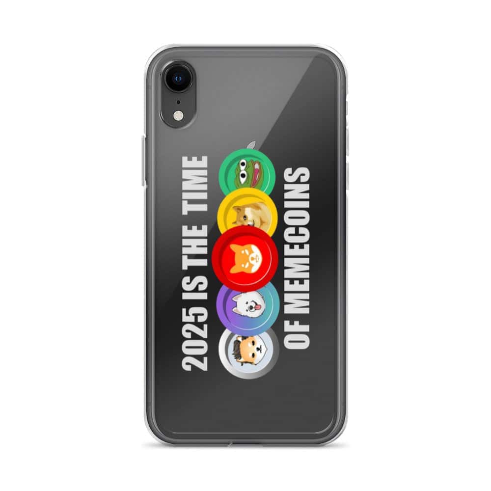 Cover Trasparente iPhone® 2025 Meme Time-Smartphone-Biiply-iPhone XR-Biiply
