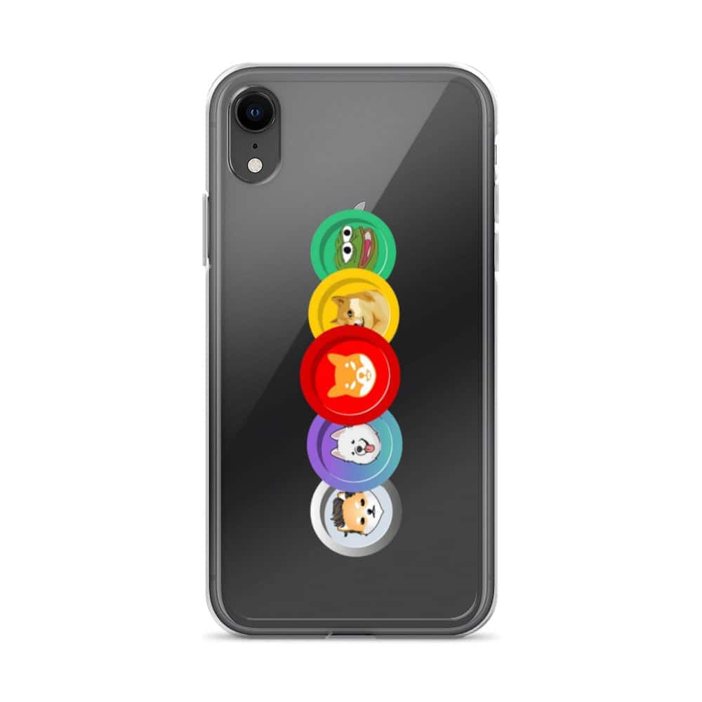 Cover Trasparente iPhone® MemeCoin-Smartphone-Biiply-iPhone XR-Biiply