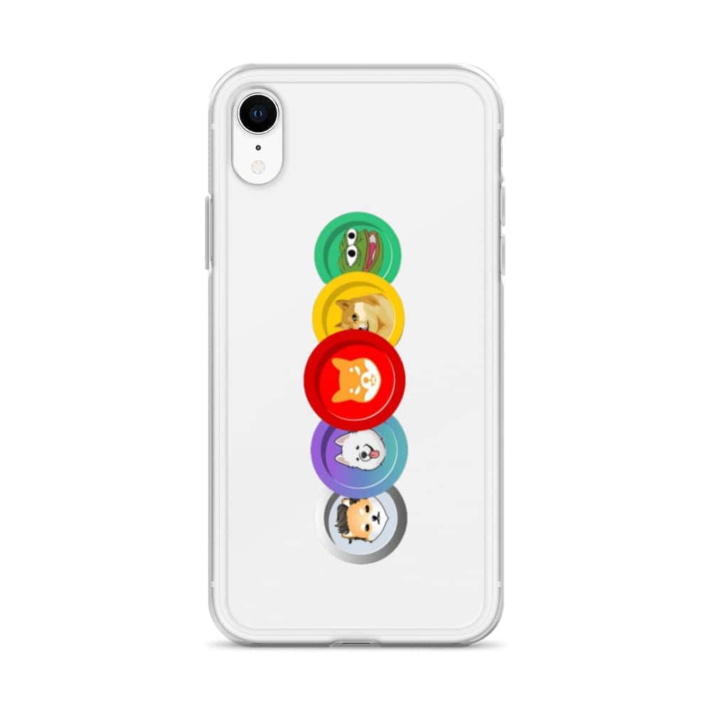 Cover Trasparente iPhone® MemeCoin-Smartphone-Biiply-Biiply