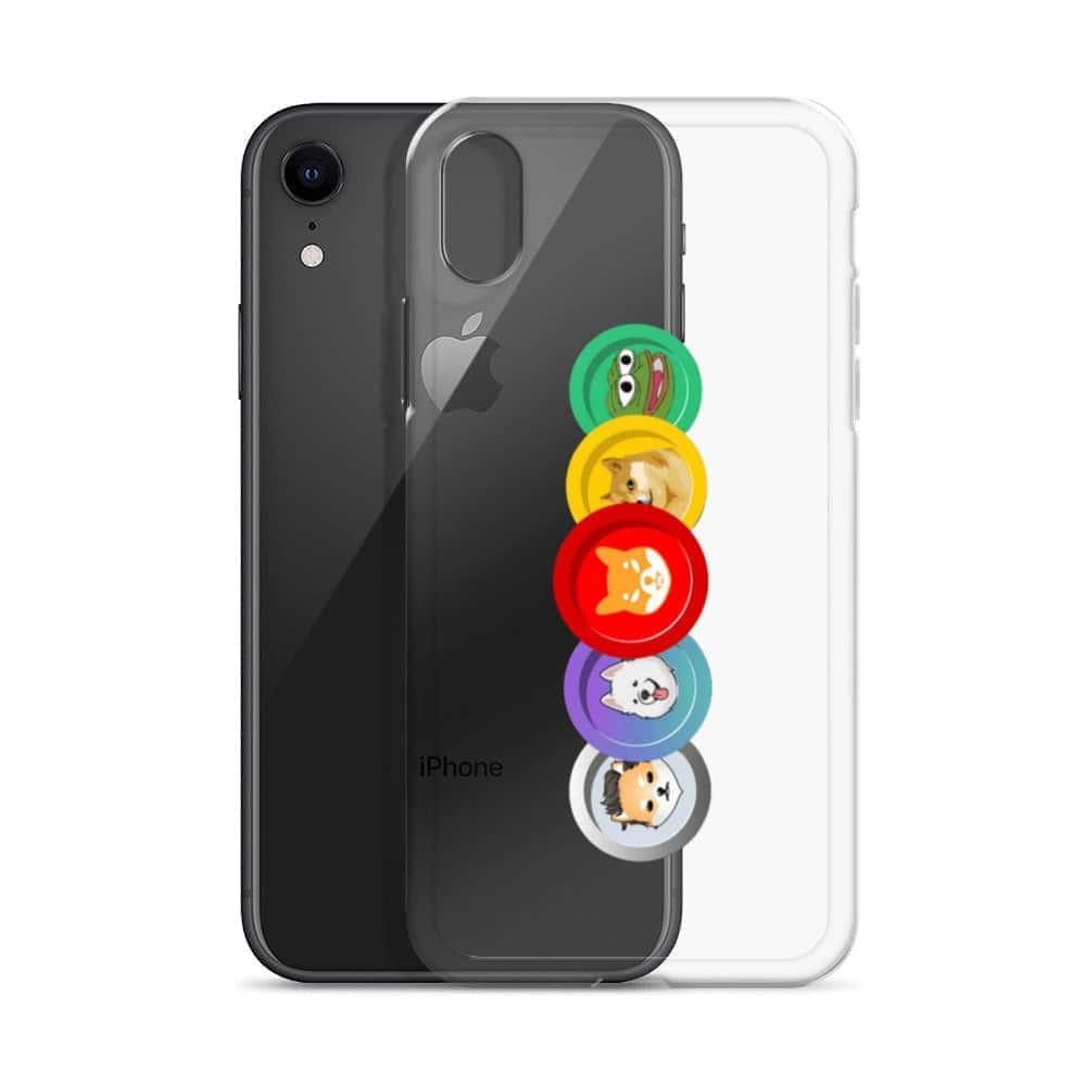 Cover Trasparente iPhone® MemeCoin-Smartphone-Biiply-Biiply