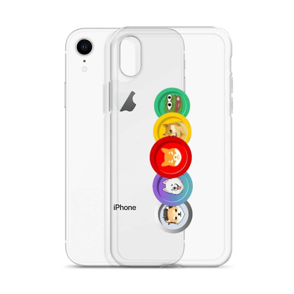 Cover Trasparente iPhone® MemeCoin-Smartphone-Biiply-Biiply