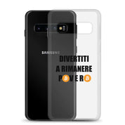 Cover Trasparente Samsung® Divertiti a rimanere povero btc-Smartphone-Biiply-Biiply