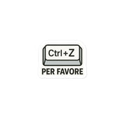 Sticker Ctrl + Z Per favore-Sticker-Biiply-3″×3″-Biiply
