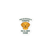 Sticker Non ho Bisogno di Terapia-Sticker-Biiply-3″×3″-Biiply