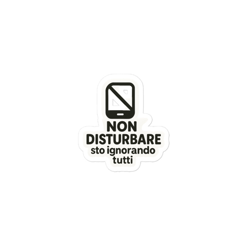 Sticker Non disturbare-Sticker-Biiply-3″×3″-Biiply