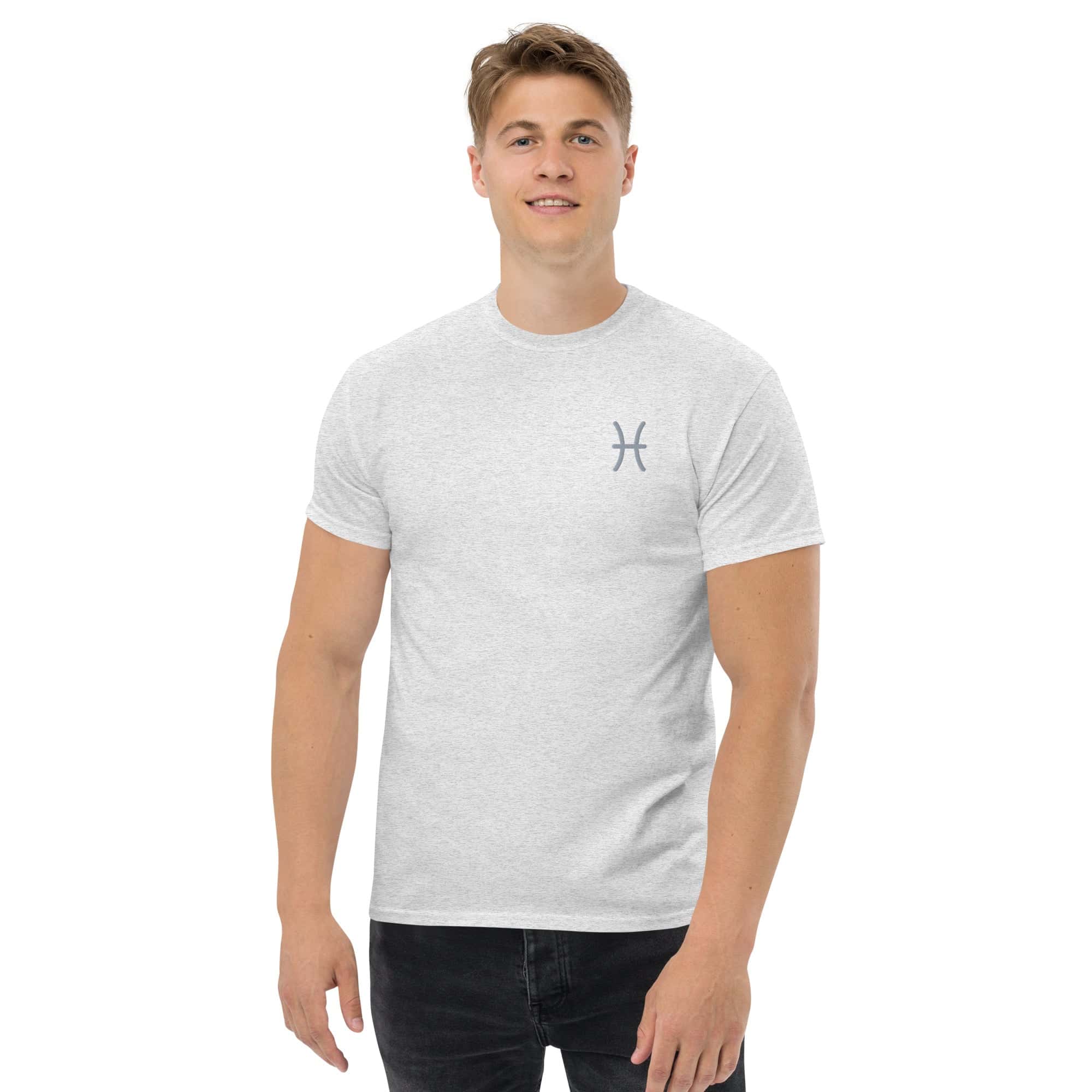 T-shirt Unisex Pesci-Ricamati-Biiply-Biiply