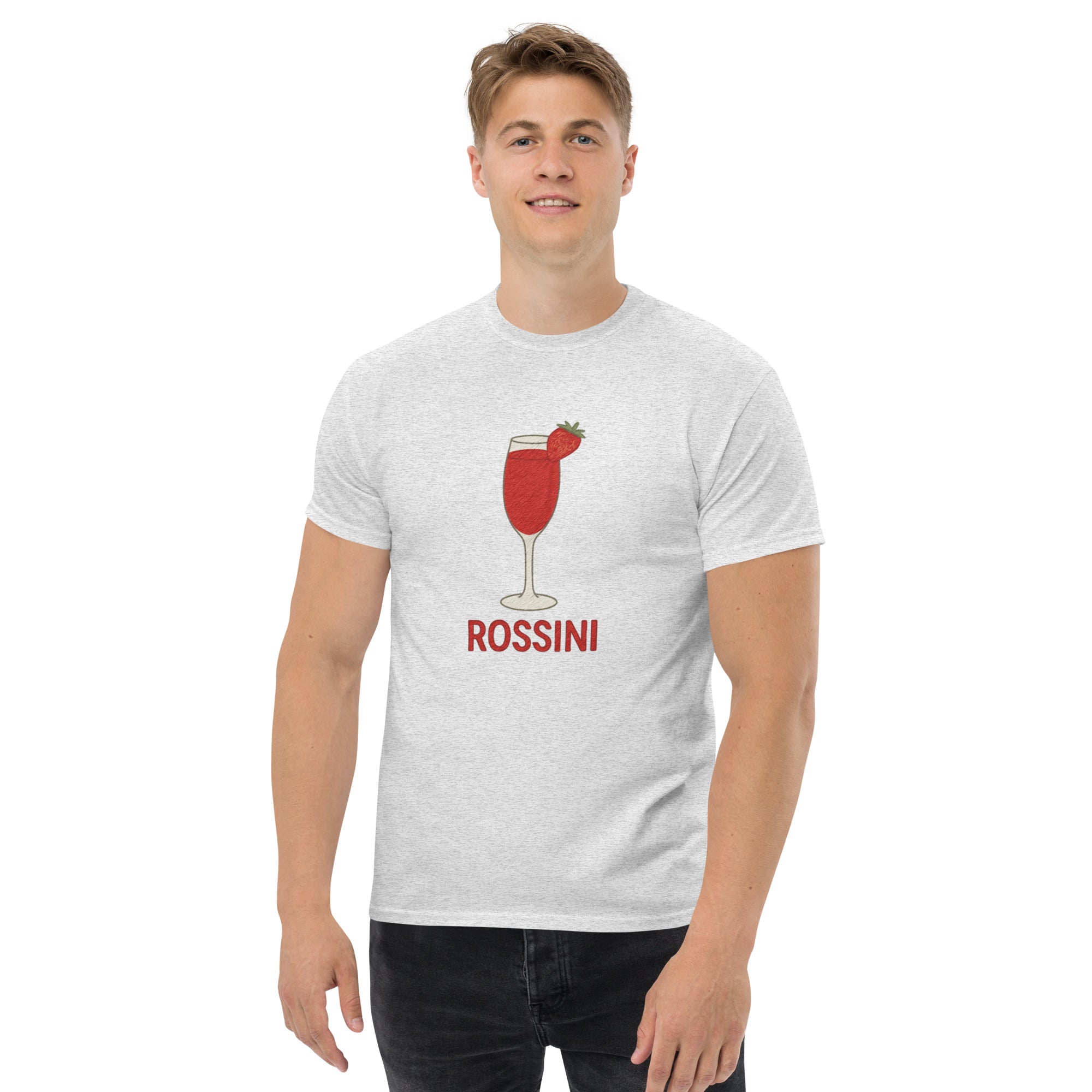 T-shirt Unisex Rossini-DTG-Biiply-Cenere-S-Biiply