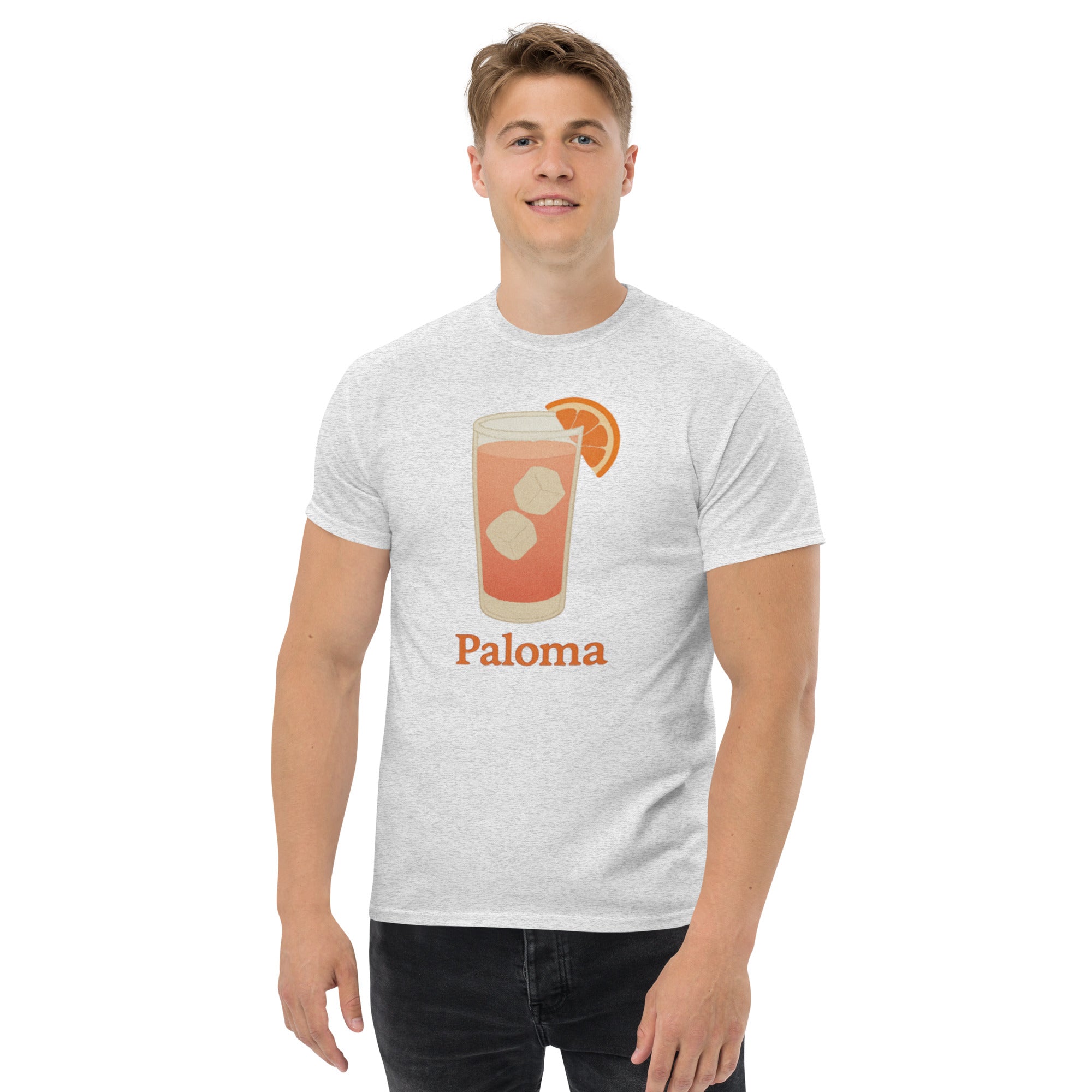 T-shirt Unisex Paloma-DTG-Biiply-Cenere-S-Biiply