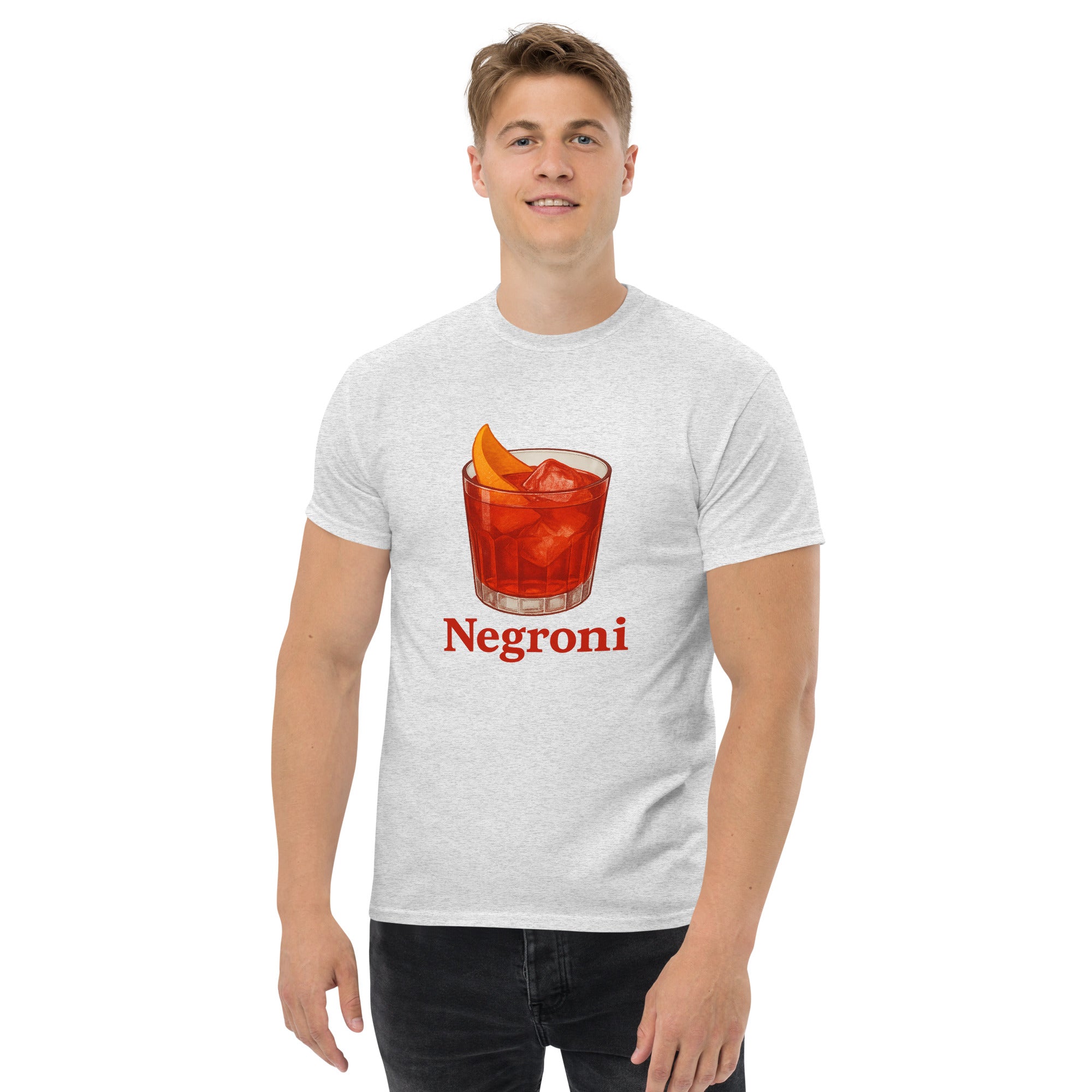 T-shirt Unisex Negroni-DTG-Biiply-Cenere-S-Biiply