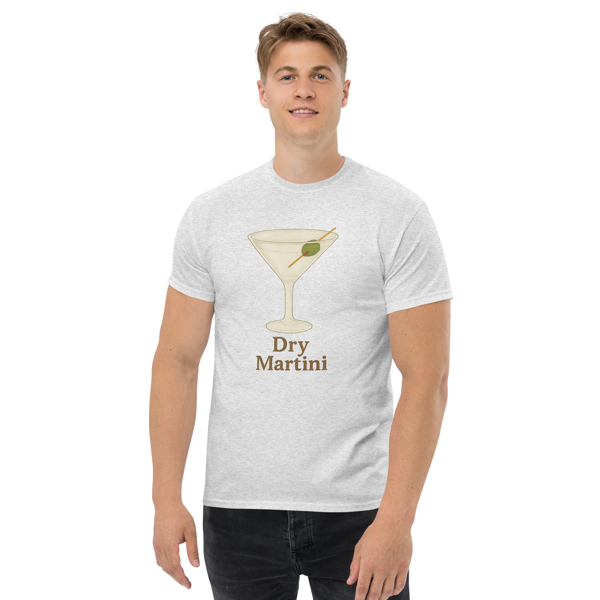 T-shirt Unisex Dry Martini-DTG-Biiply-Cenere-S-Biiply