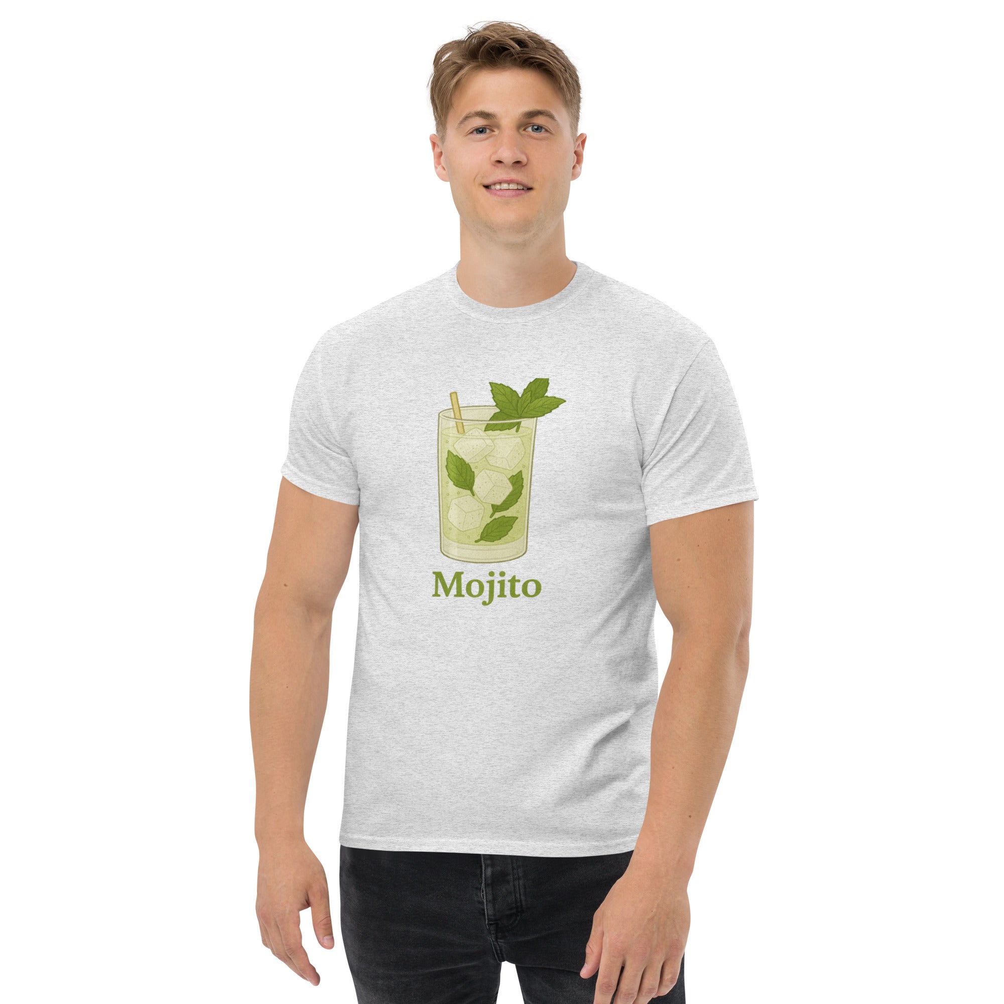 T-shirt Unisex Mojito-DTG-Biiply-Cenere-S-Biiply