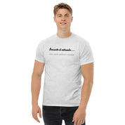 T-shirt Ricamata Unisex Scusate il ritardo ma non volevo venire-Ricamati-Biiply-Biiply