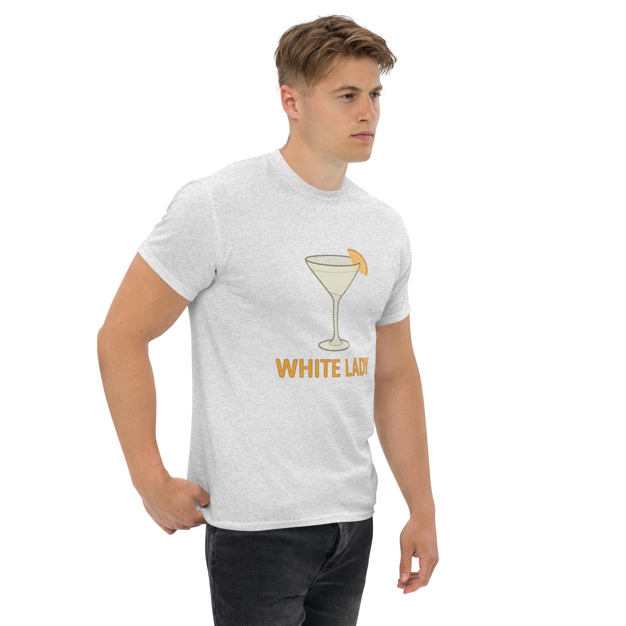 T-shirt Unisex White Lady-DTG-Biiply-Biiply