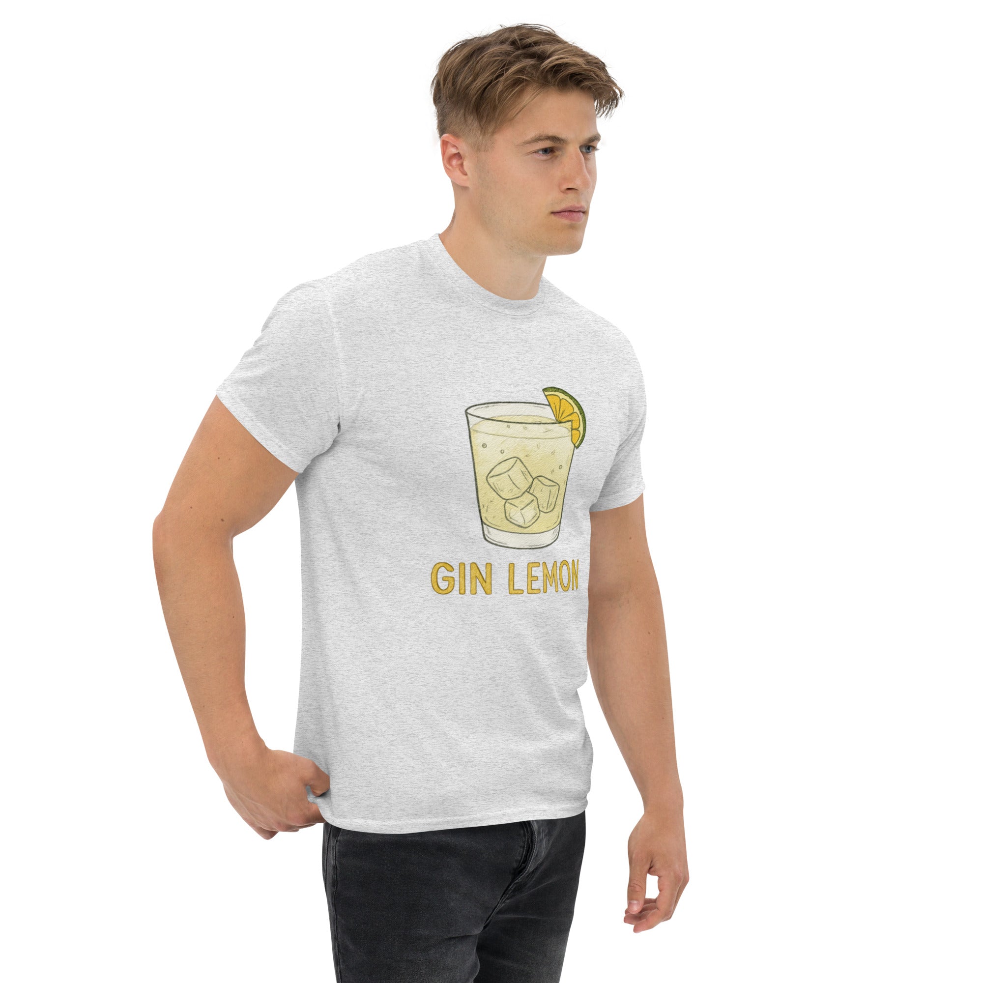T-shirt Unisex Gin Lemon-DTG-Biiply-Biiply