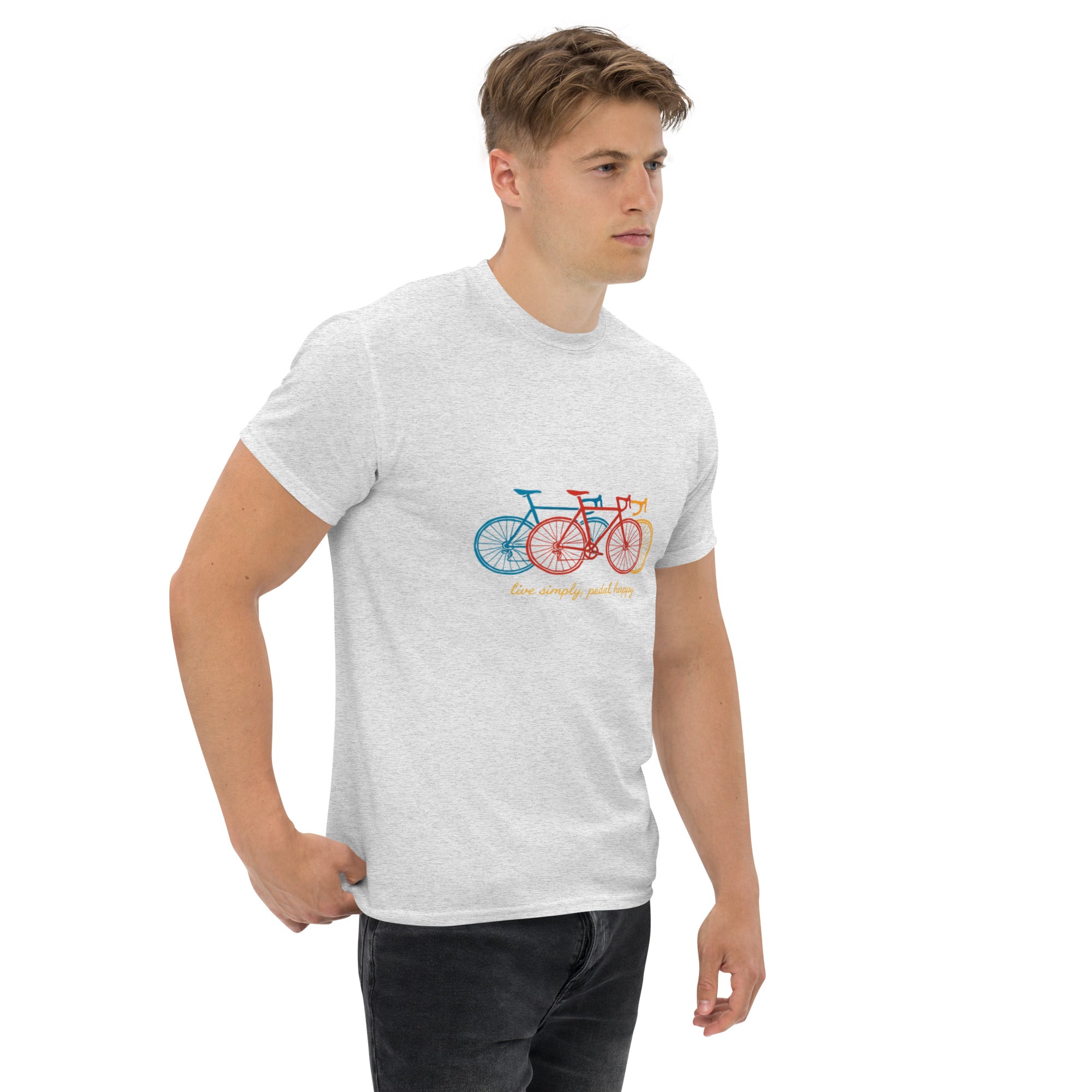 T-shirt Unisex Bici multicolor-DTG-Biiply-Biiply
