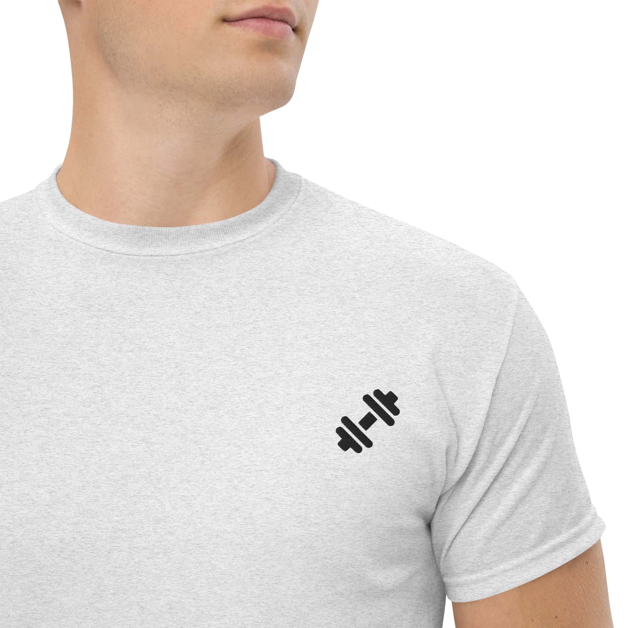 T-Shirt Unisex Pesetto-Ricamati-Biiply-Cenere-S-Biiply