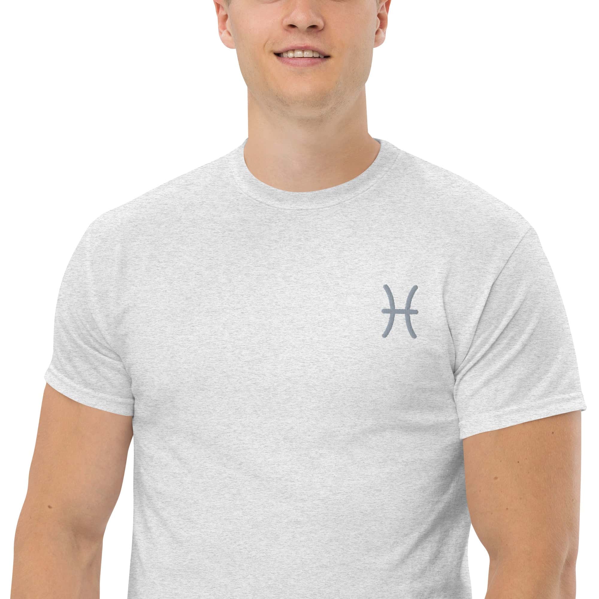 T-shirt Unisex Pesci-Ricamati-Biiply-Biiply