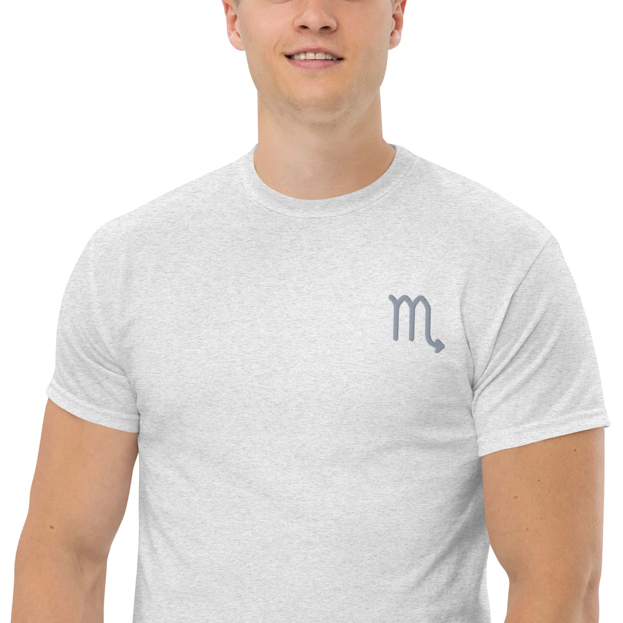 T-shirt Unisex Scorpione-Ricamati-Biiply-Biiply