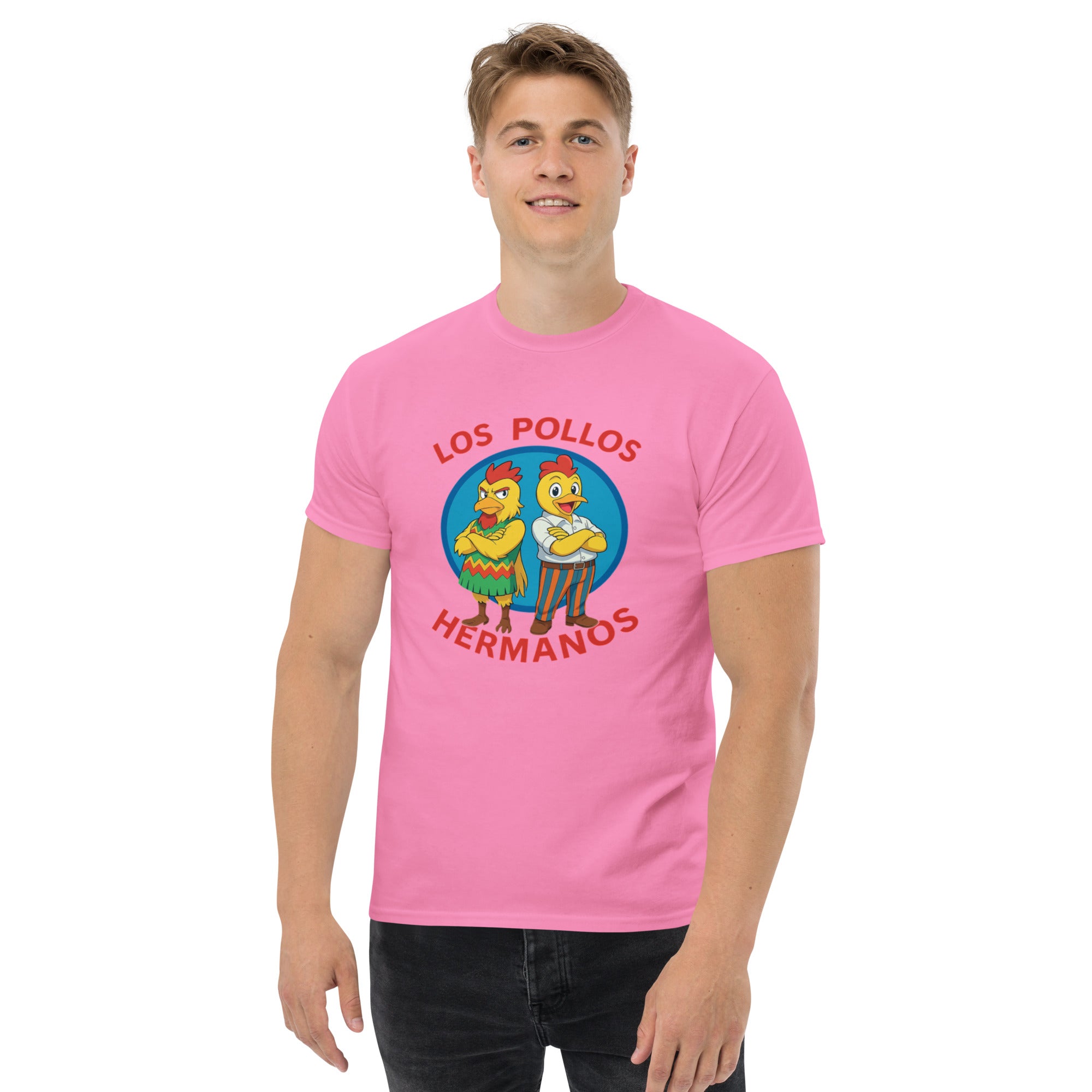 T-shirt Unisex Los Pollos Hermanos Anime-DTG-Biiply-Azalea-S-Biiply