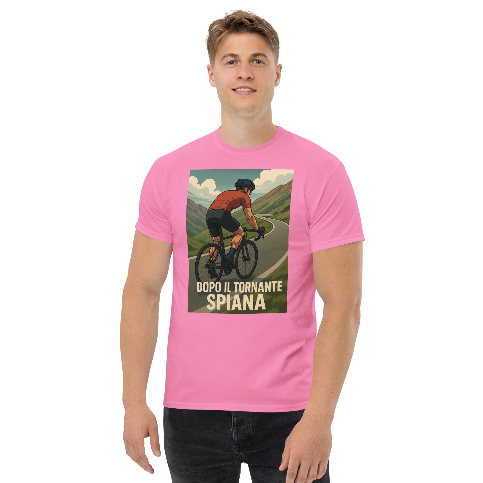 T-shirt Unisex Dopo il tornante spiana-DTG-Biiply-Azalea-S-Biiply