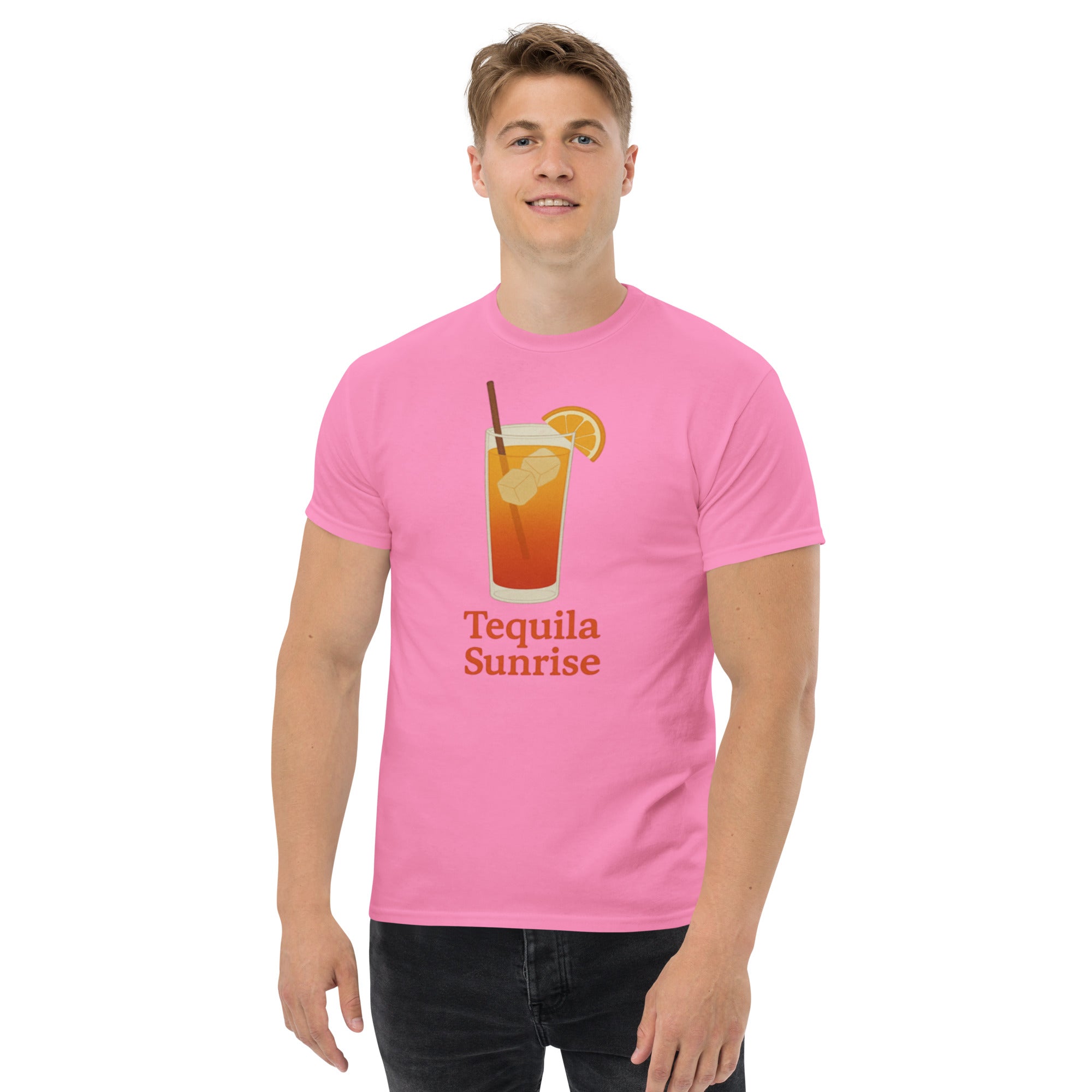 T-shirt Unisex Tequila Sunrise-DTG-Biiply-Azalea-S-Biiply