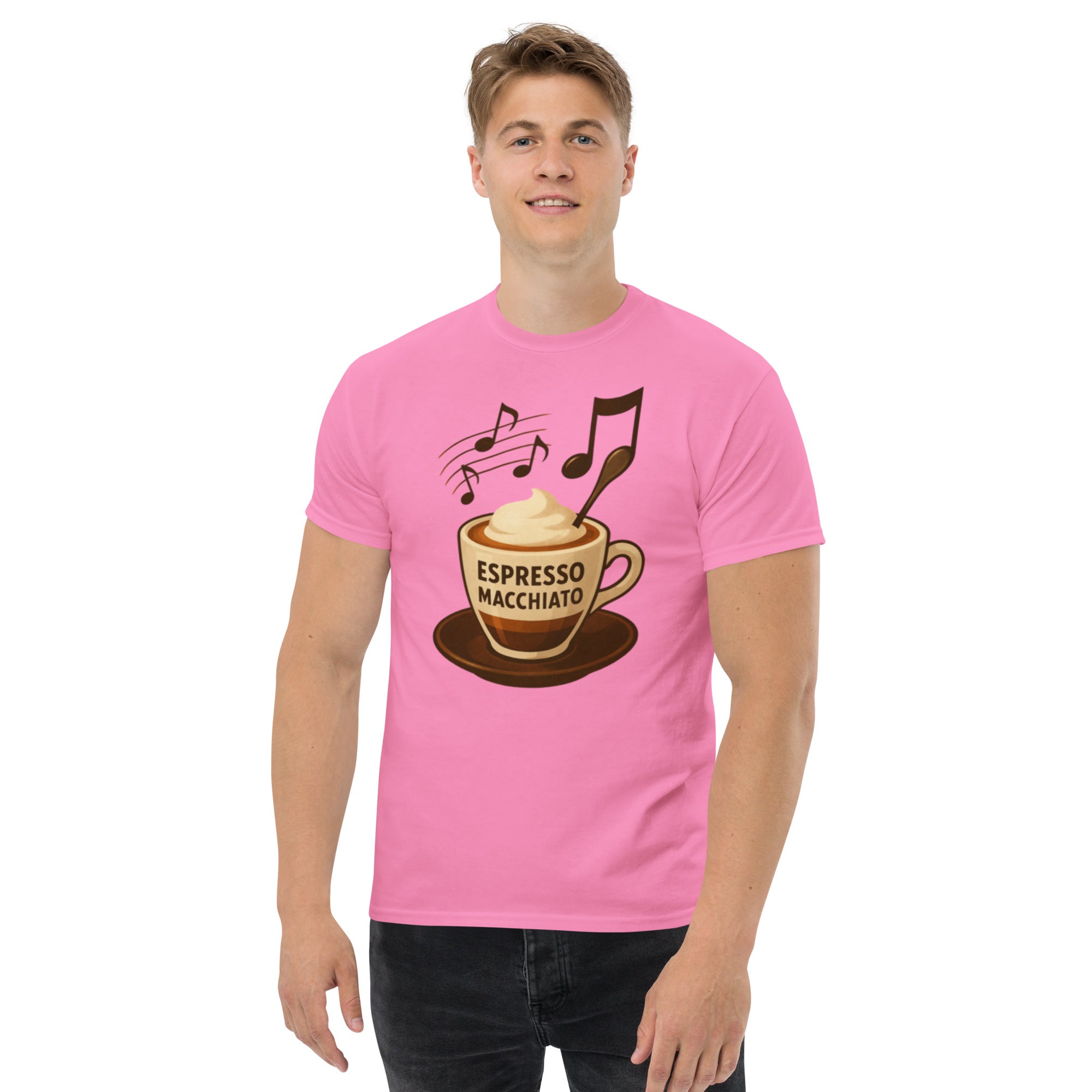T-shirt Unisex Espresso Macchiato-DTG-Biiply-Azalea-S-Biiply