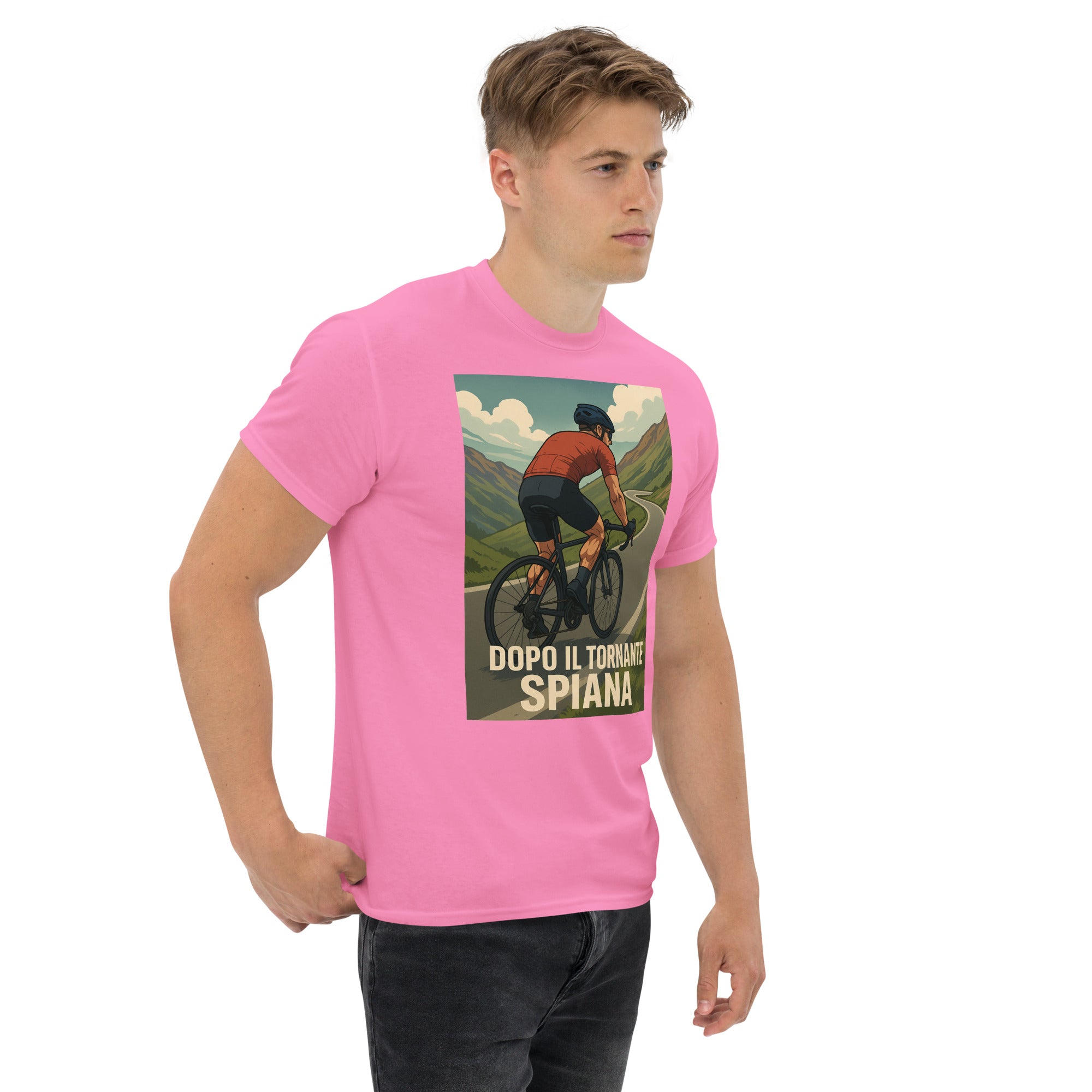 T-shirt Unisex Dopo il tornante spiana-DTG-Biiply-Biiply