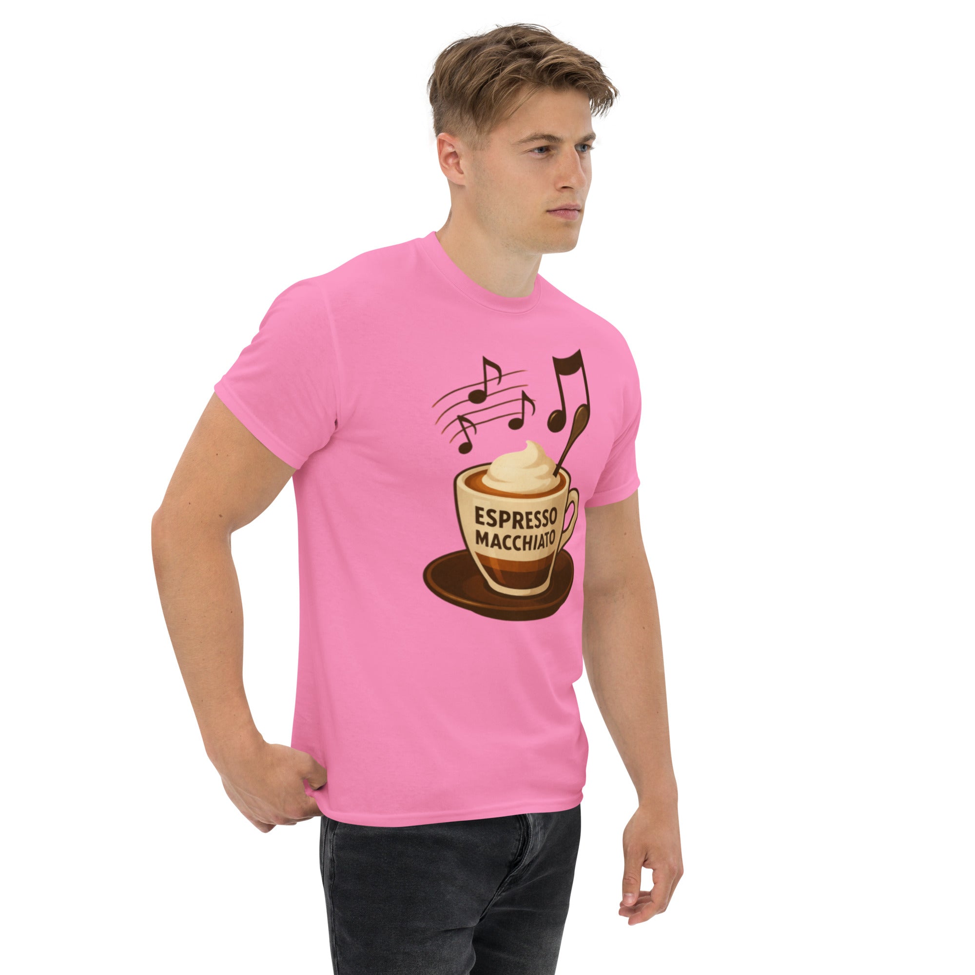 T-shirt Unisex Espresso Macchiato-DTG-Biiply-Biiply
