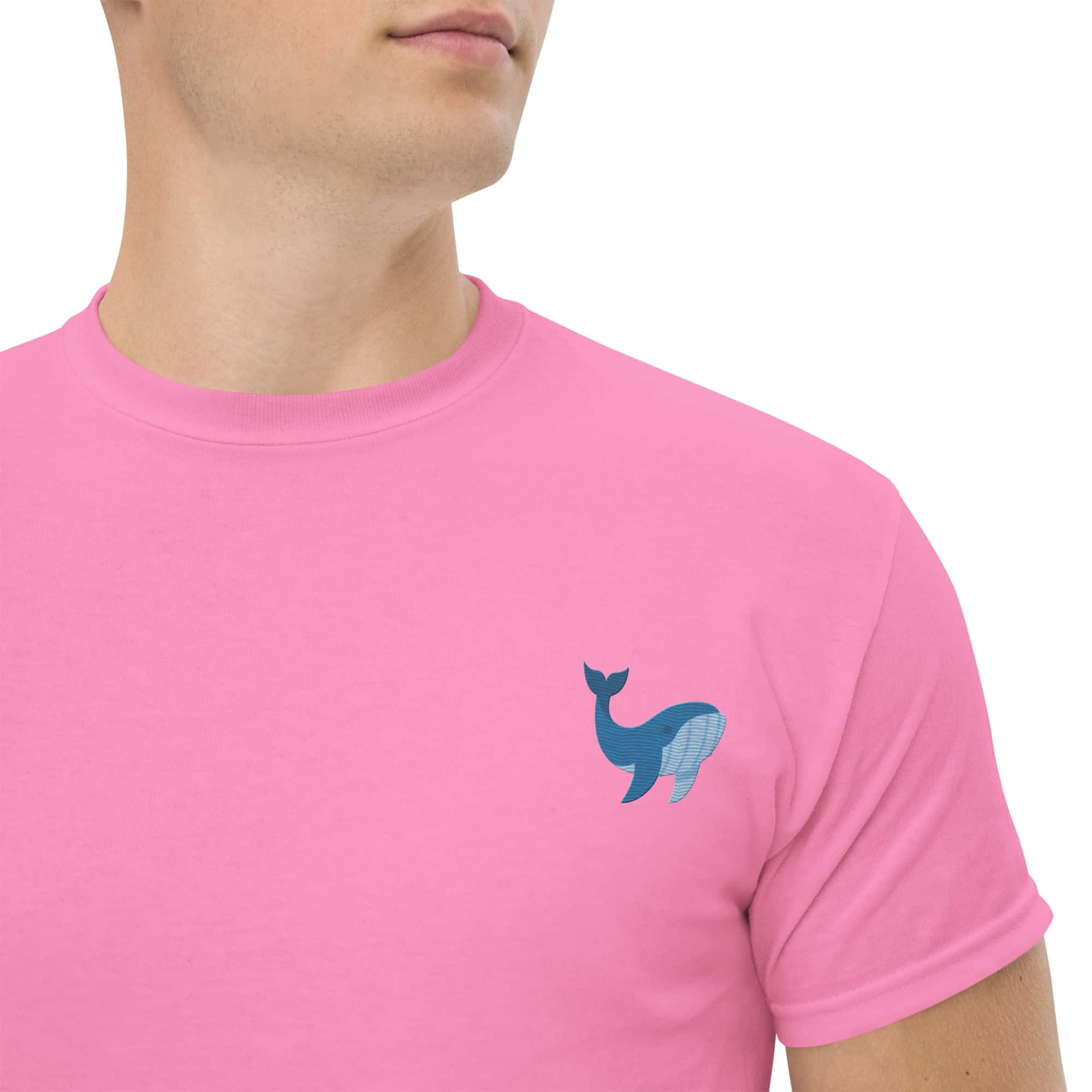T-shirt Unisex Balena-Ricamati-Biiply-Azalea-S-Biiply
