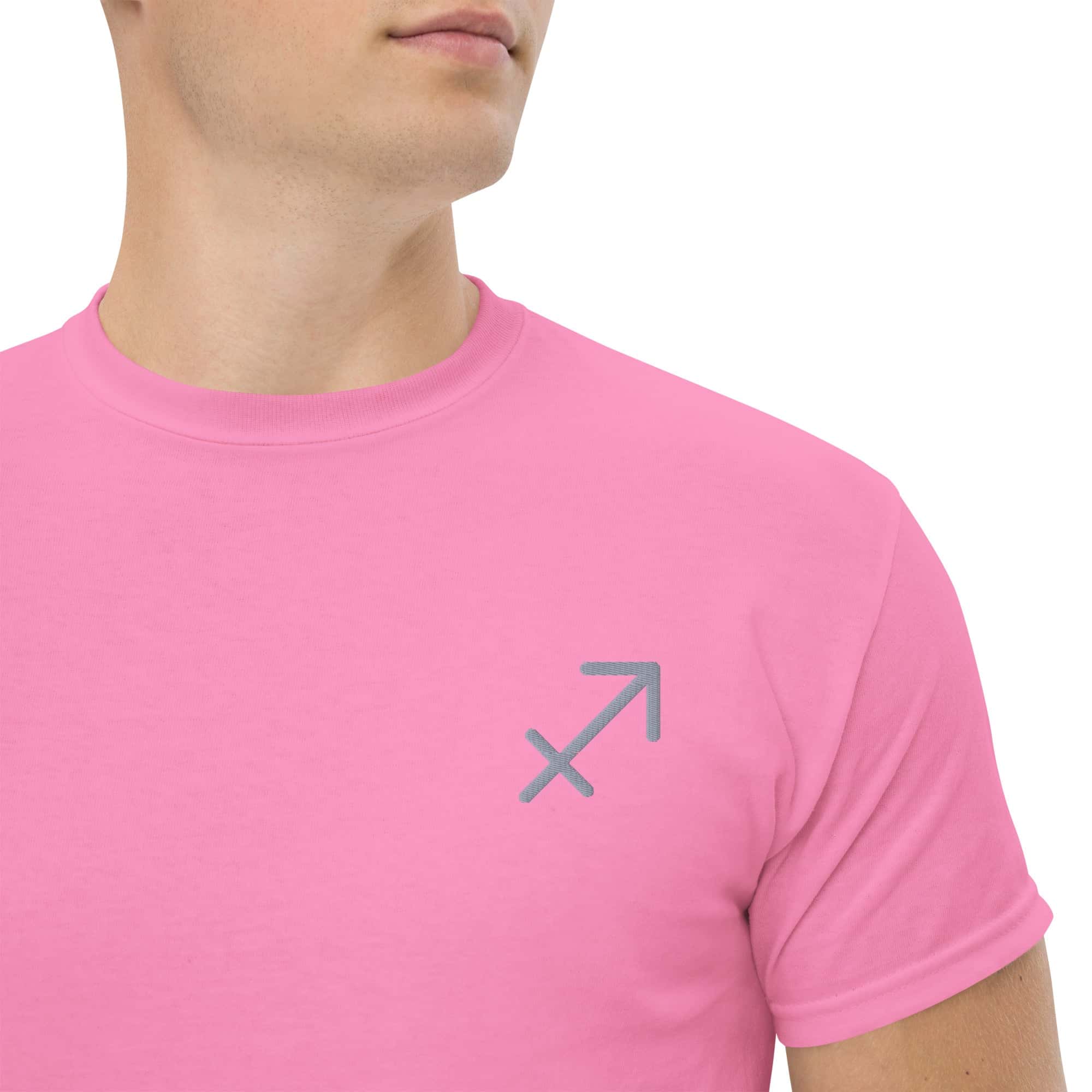 T-shirt Unisex Sagitario-Ricamati-Biiply-Azalea-S-Biiply