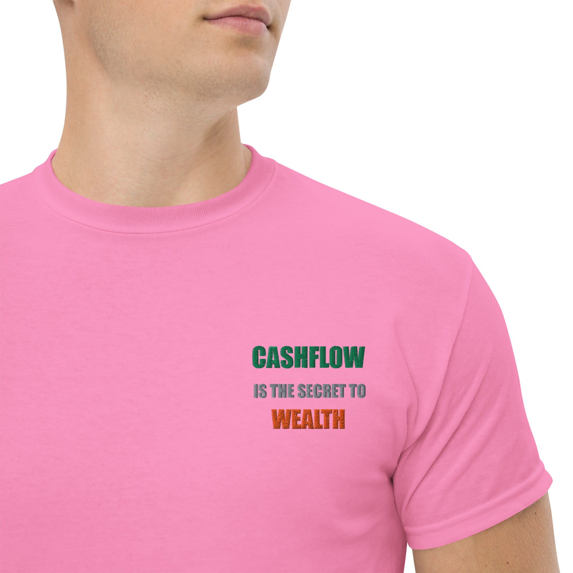 T-shirt Unisex Cashflow Secret to Wealth-Ricamati-Biiply-Azalea-S-Biiply