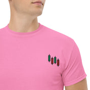 T-shirt Unisex CandelStick pattern-Ricamati-Biiply-Azalea-S-Biiply