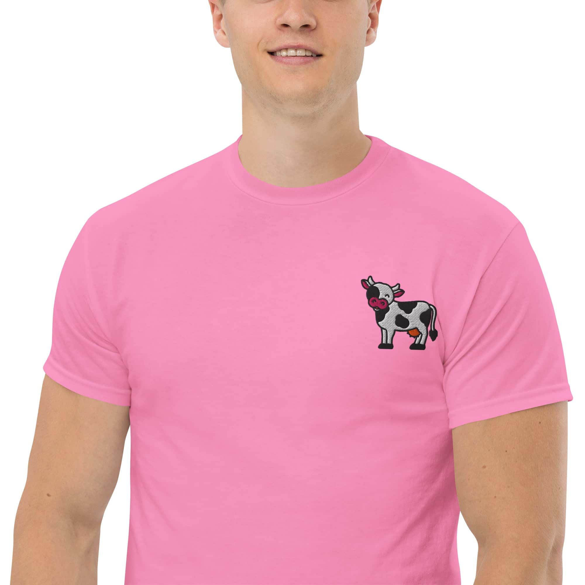 T-shirt Unisex Mucca-Ricamati-Biiply-Biiply