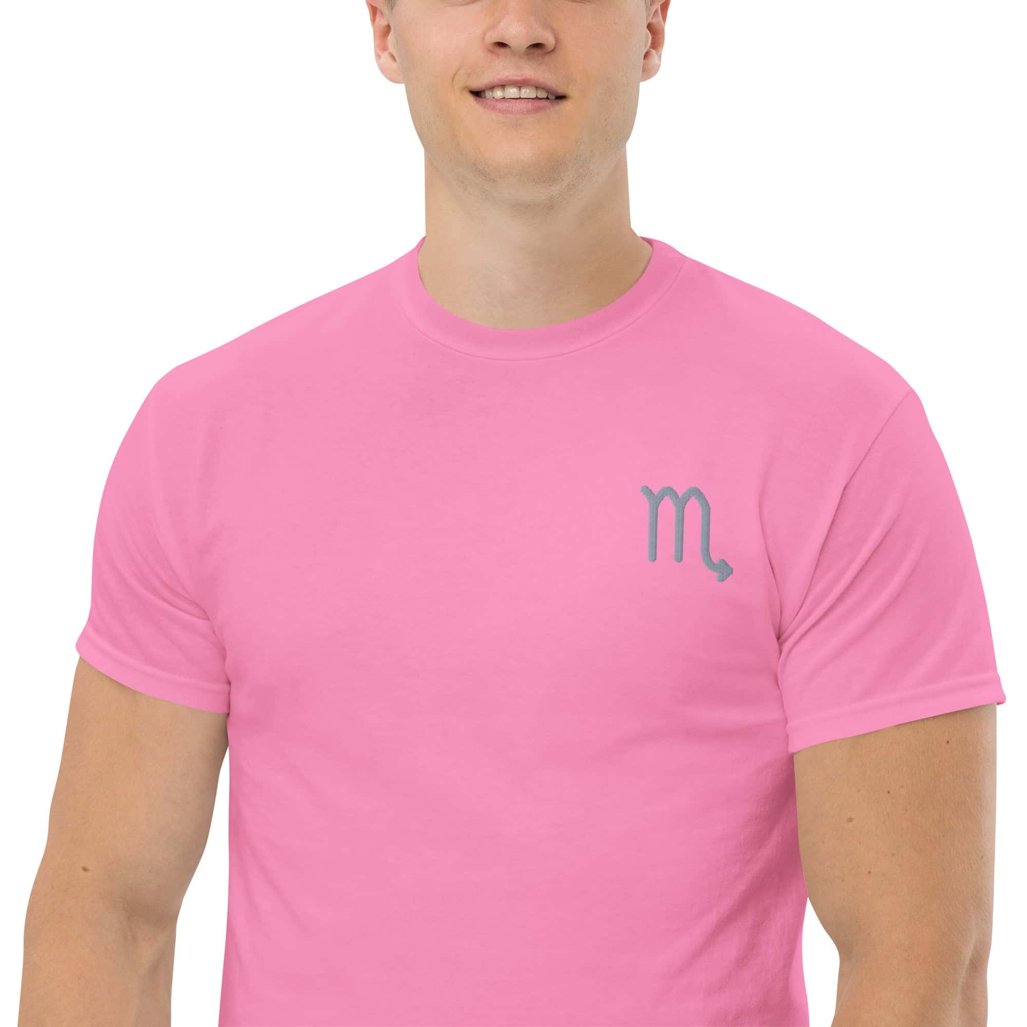 T-shirt Unisex Scorpione-Ricamati-Biiply-Biiply